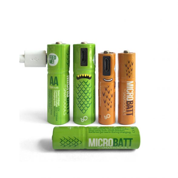 Rechargeable Batteries Wholesale (USB Charging)